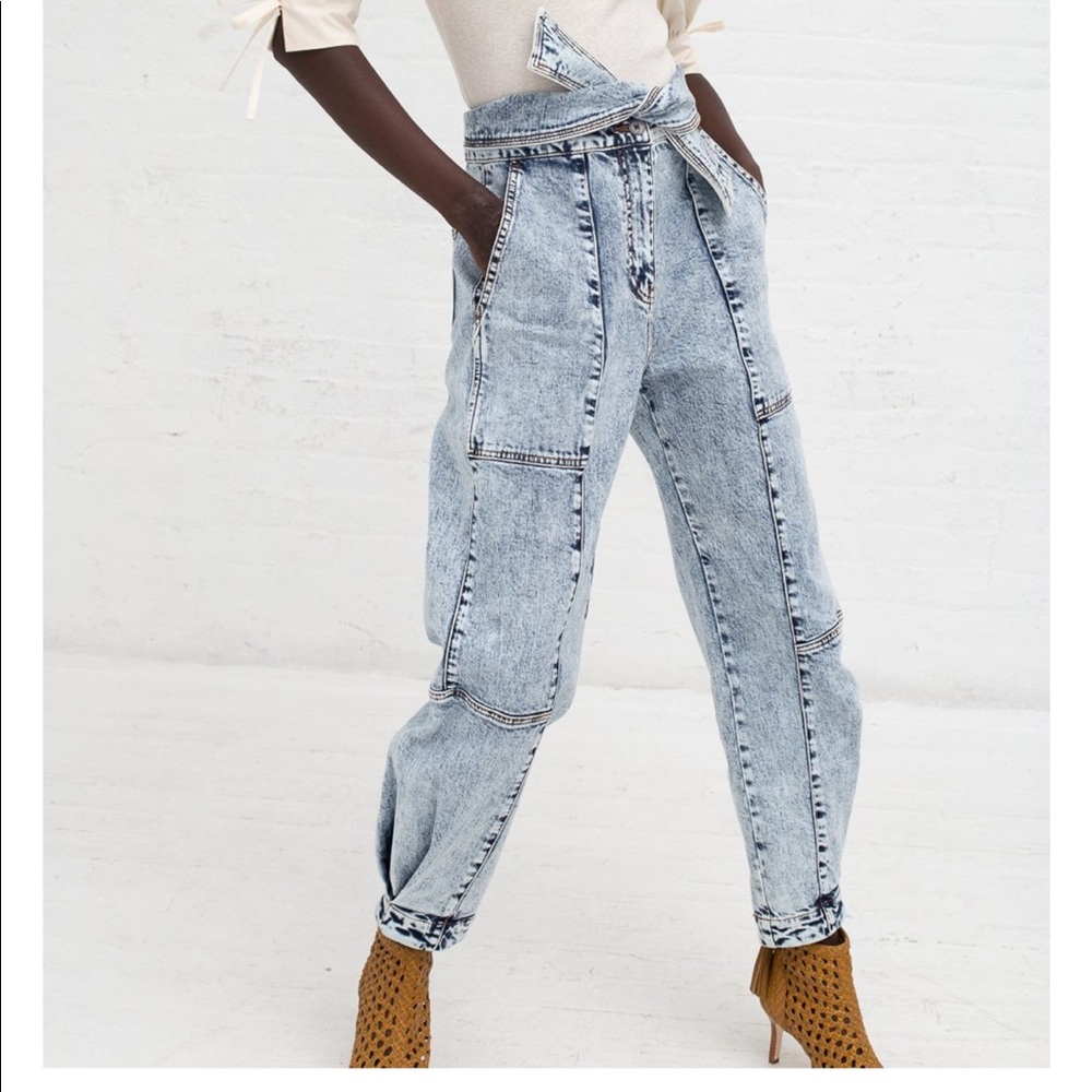 Ulla Johnson Storm Jean - Acid Wash